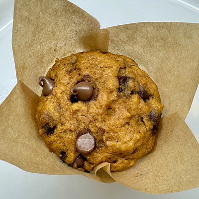 Pumpkin Sourdough Muffins