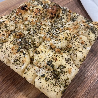Garlic Herb Focaccia 8x8