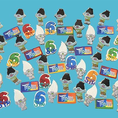 Premium/ Custom Design: These are Character Cookie Sets. 