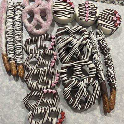 Dipped Pretzels
