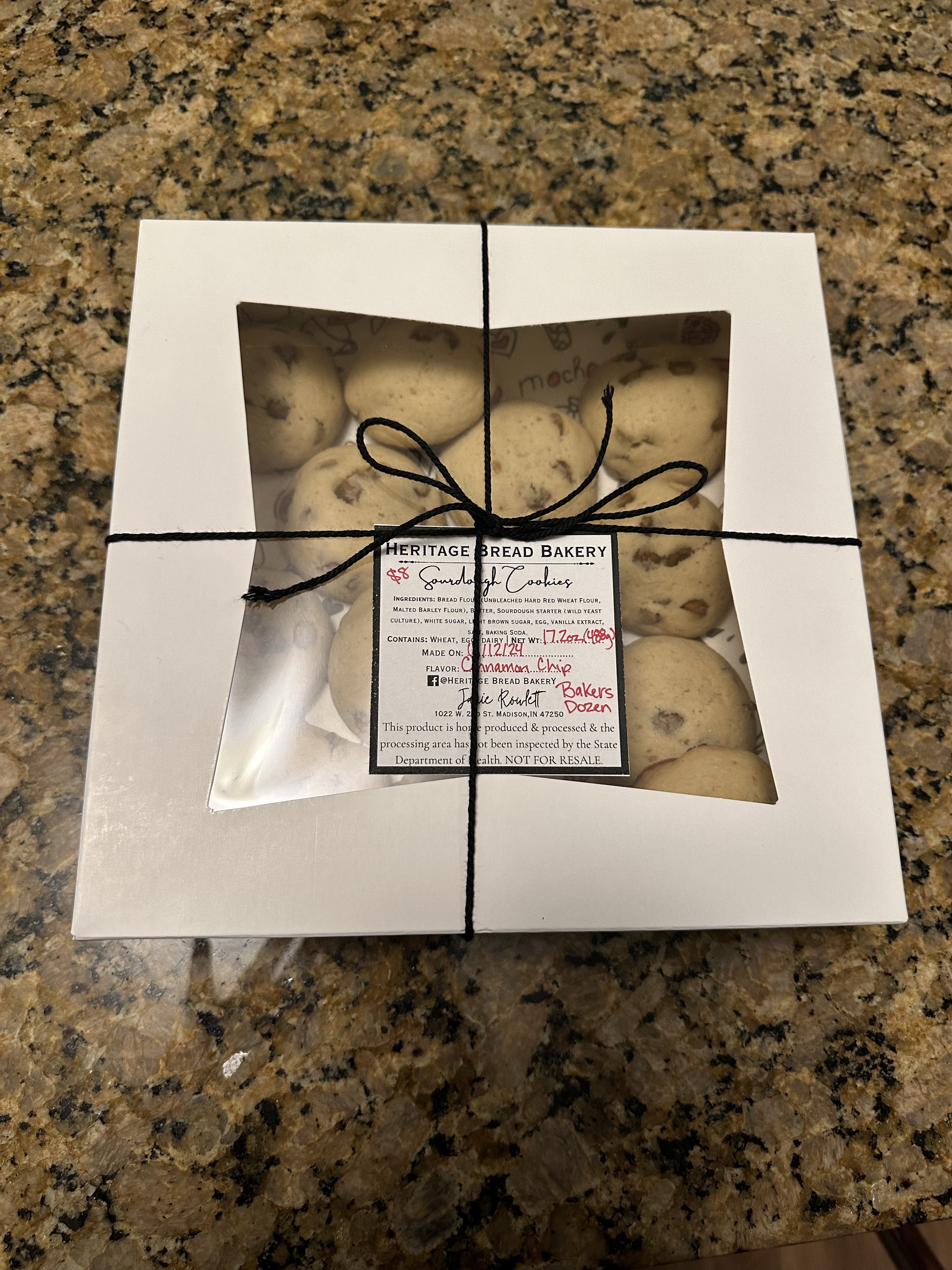 Cinnamon Chip Cookies - Bakers Dozen 