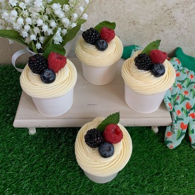 Spring- Mixed Berries & Cream