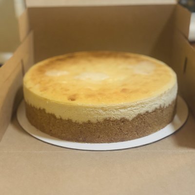 9” Plain Cheesecake