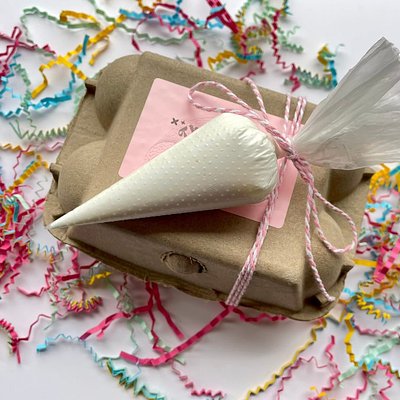 6 Pack- Paint Your Own Egg Cookie 