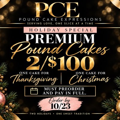 Holiday Pre-order 