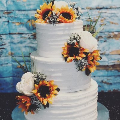 Large Tiered Cake