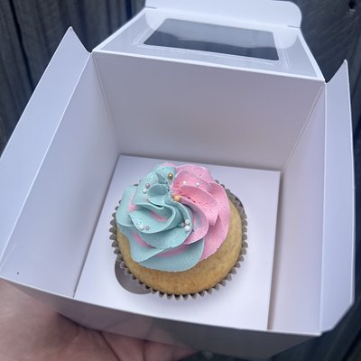 Gender Reveal Cupcakes