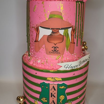 2 Tier Birthday cakes