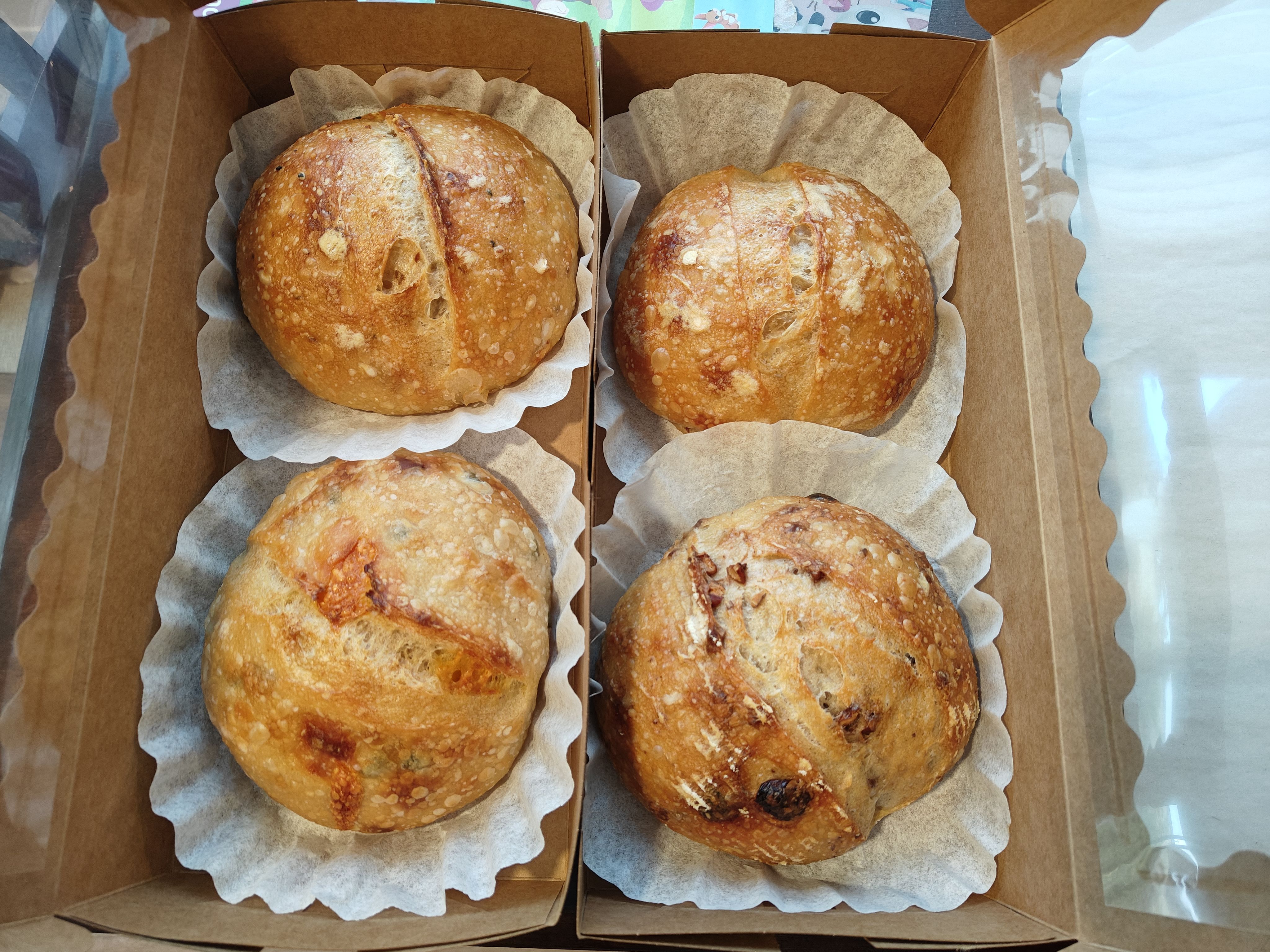 Mini Sourdough Flight 
