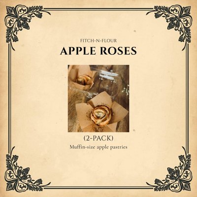 Apple Roses 2-pack