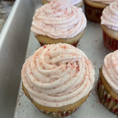 Strawberry Cupcakes 