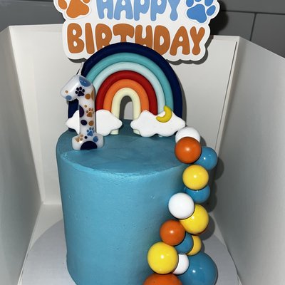 4-inch Round Smash Cake