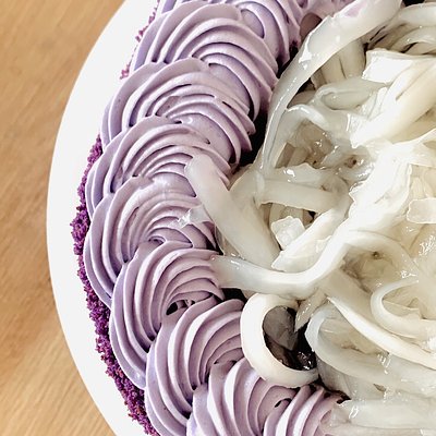 Ube Macapuno Cake
