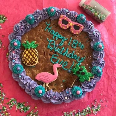 Cookie Cake ~ round 12”  or rectangle 