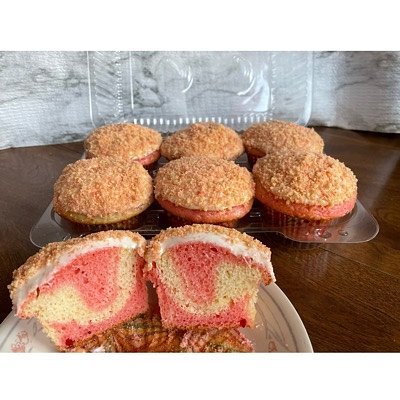 Strawberry Crunch Cupcakes (6)