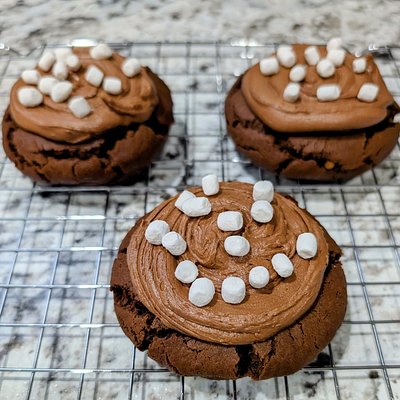 Hot Chocolate Cookies 