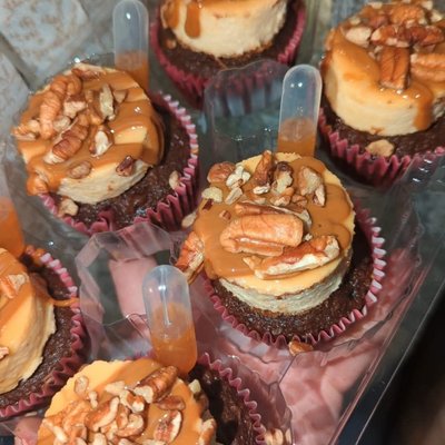 Tres Leches Chocoflan Cupcakes 