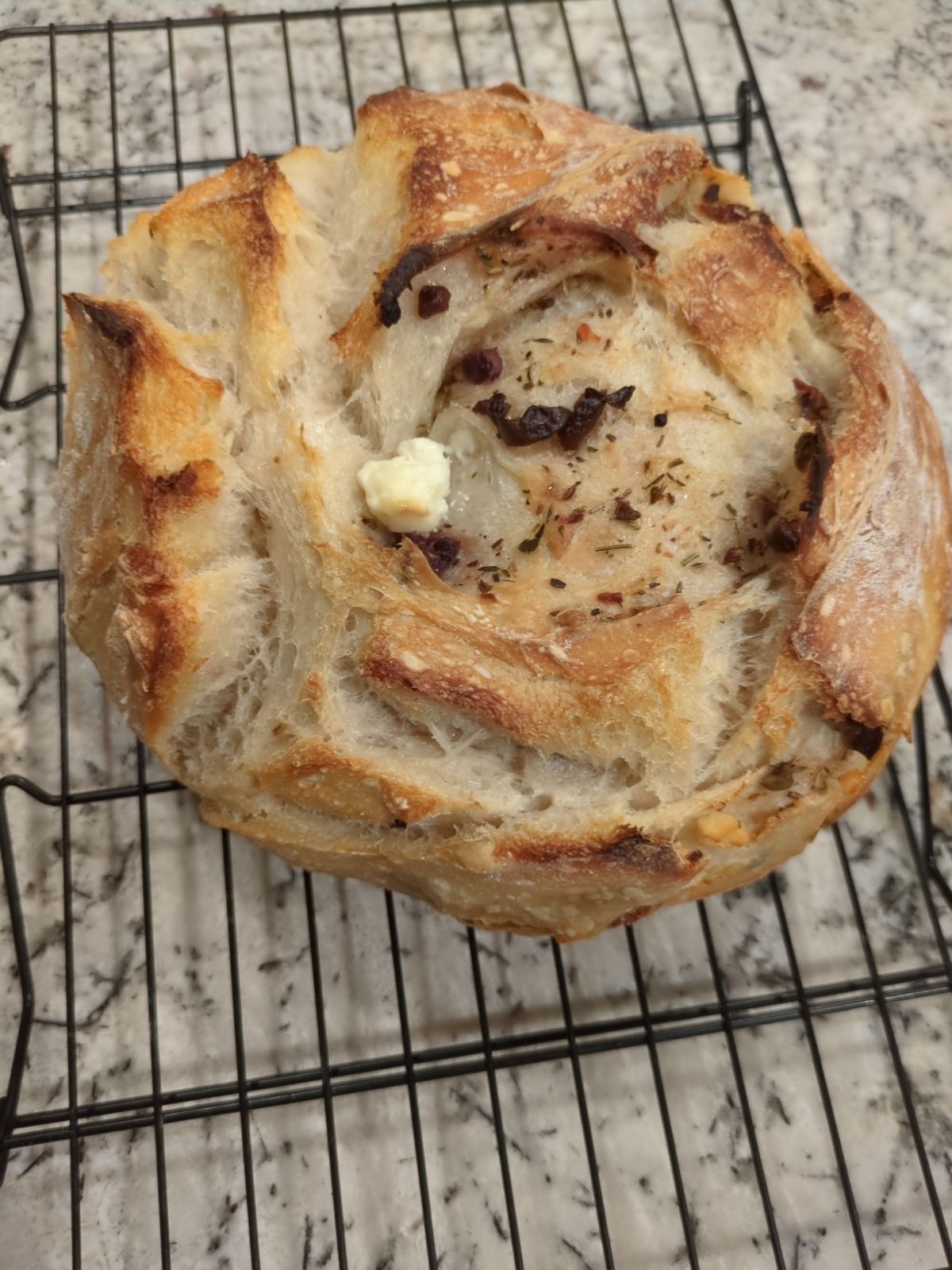 🍕 Pepperoni, Mozzarella & Oregano Sourdough 