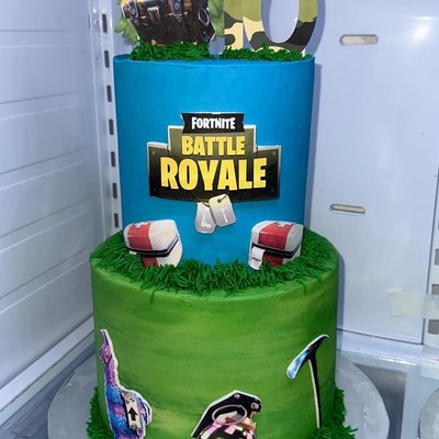 Two Tier Custom Cake (10” & 8”) 