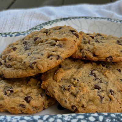 Sourdough Chocolate Chip Cookies