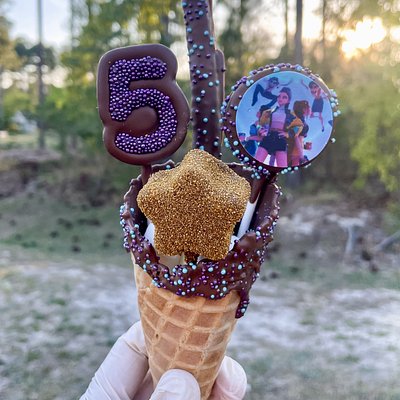 Fancy Cake Pop Cone 