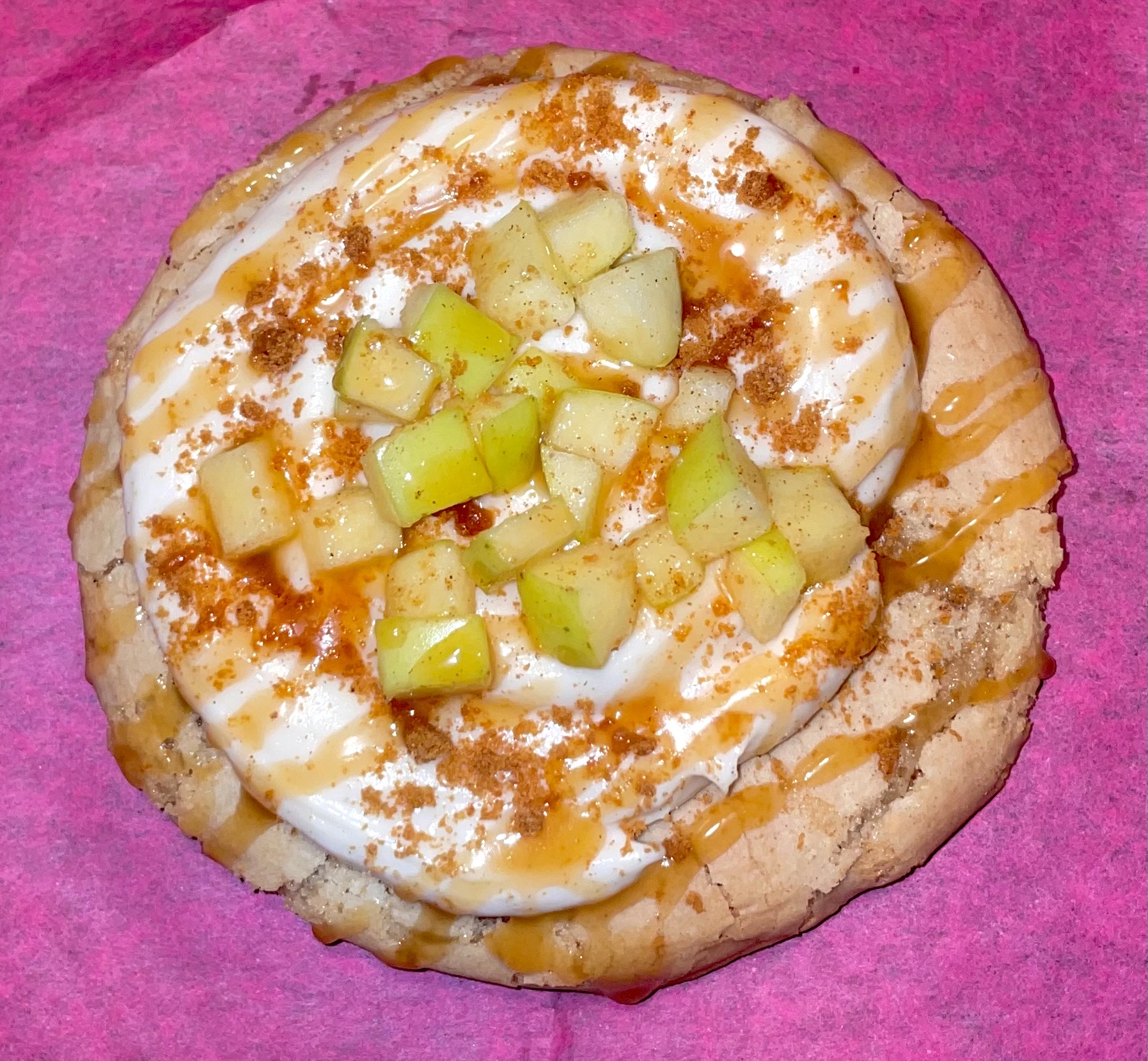 Carmel Apple Cheesecake 