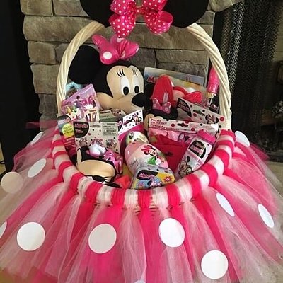 Minnie Mouse Easter Basket