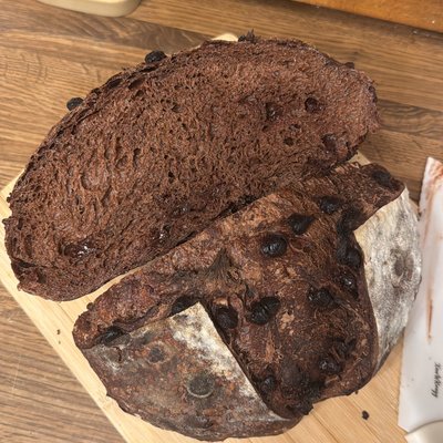 Double Chocolate Chip Sourdough Loaf