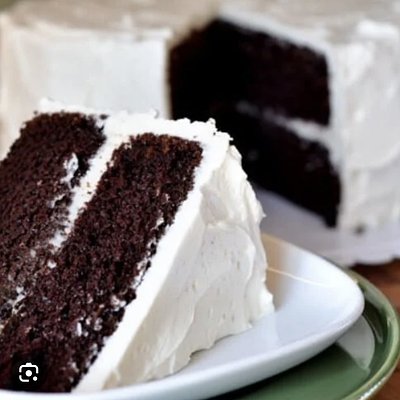 Chocolate Buttermilk Cake White Icing