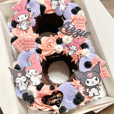 Number Cake (Serves 12-18)