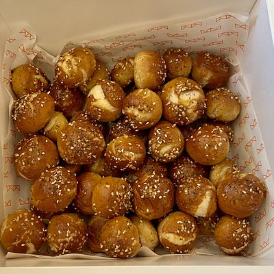 Sourdough Pretzel Bites