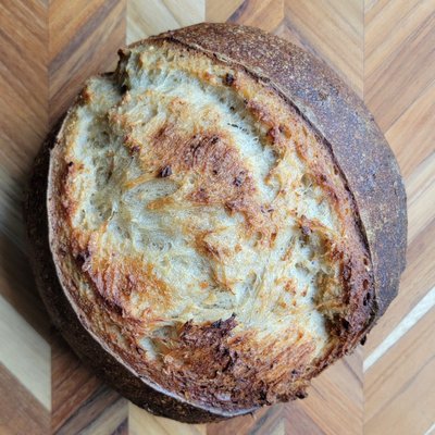 Honey Cinnamon Oat Sourdough