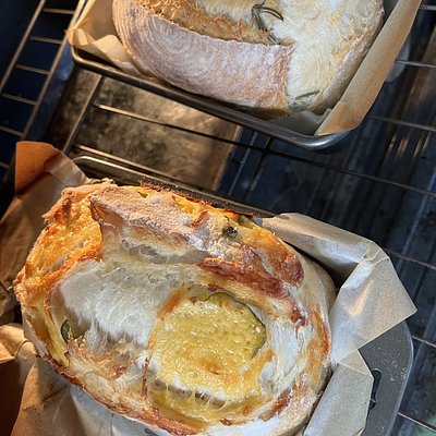 Jalepeno & Cheddar Sourdough Loaf 
