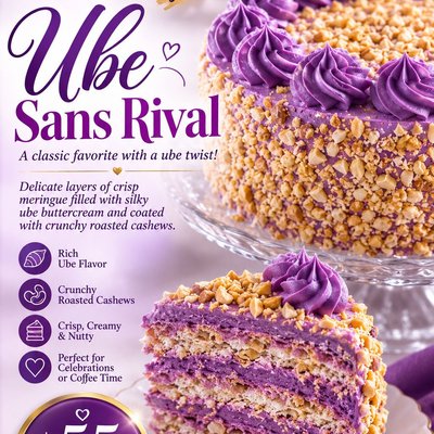 Ube Sans Rival