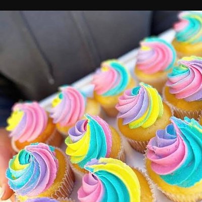 Rainbow Buttercream