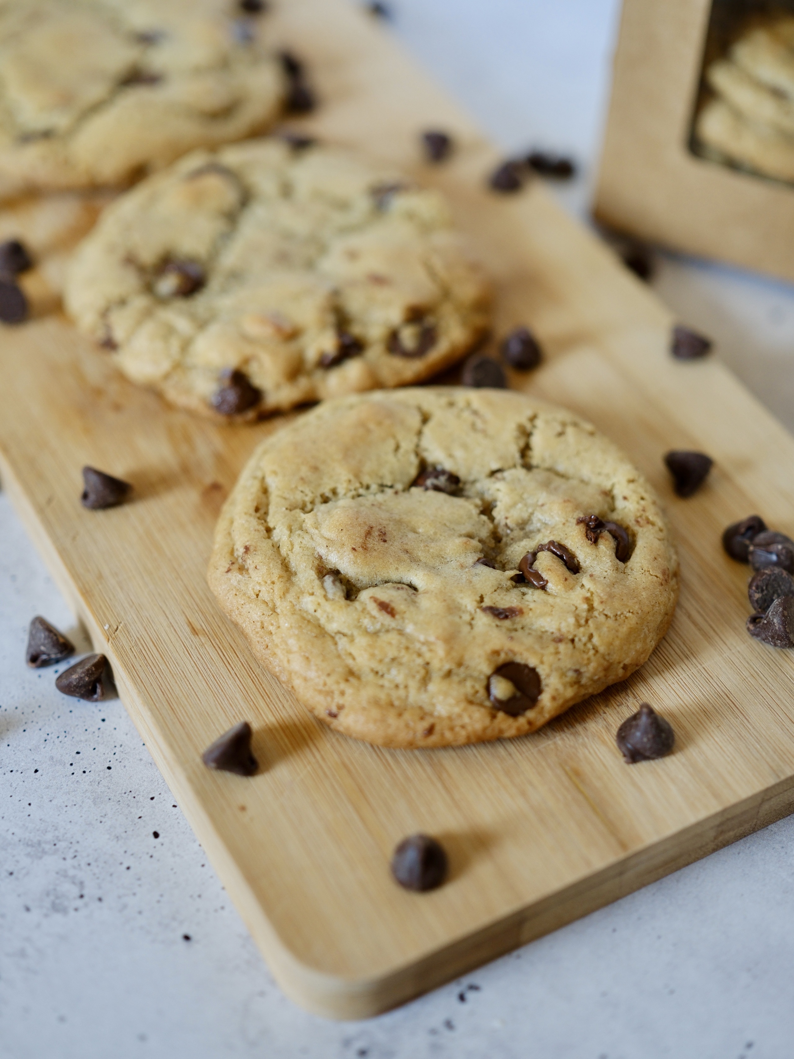 Brown Butter Sourdough Chocolate Chip Cookies - Half Dozen