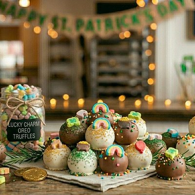 Lucky Charm Oreo Truffles