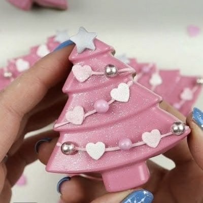 Christmas’s Girly Trees Cookiecakes