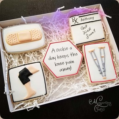 2 Pc Surgery Recovery Cookie Set