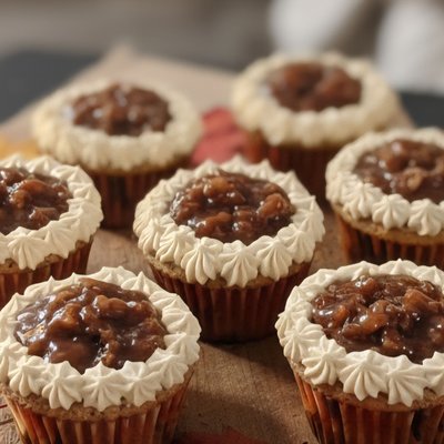 Pecan Pie Cupcakes 