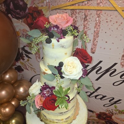 3 Tier Cake 6in/8in/10in