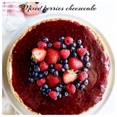 Mixed Berries Cheesecake 10inch