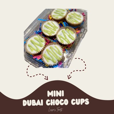WC Mini Dubai Choco Cups - Dozen