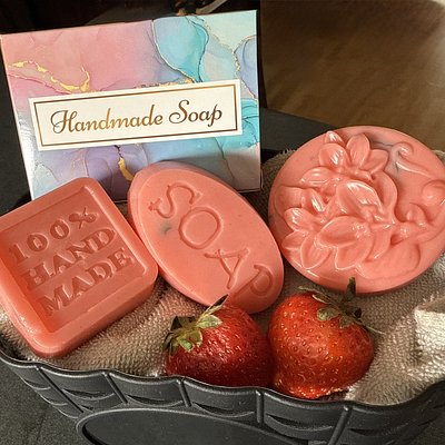 Strawberry Infused With Real Roses