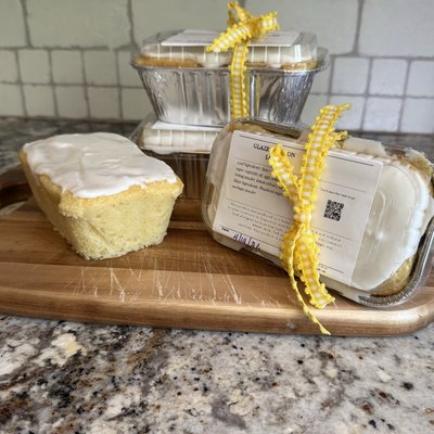 Mini Glazed Lemon Loaf