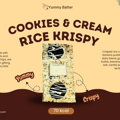Cookies & Cream Rice Crispies 