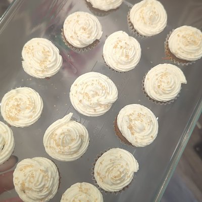 Pumpkin Spice Mini Cupcakes 