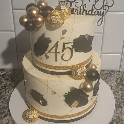 2-Tier 6", 8" (40 Servings)
