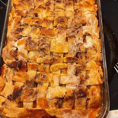 Auntie V’s Peach Cobbler 