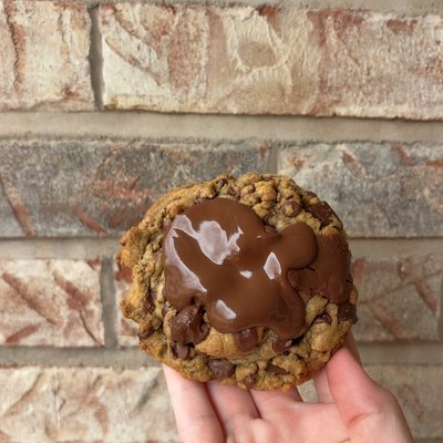 Nutella Stuffed Cookies